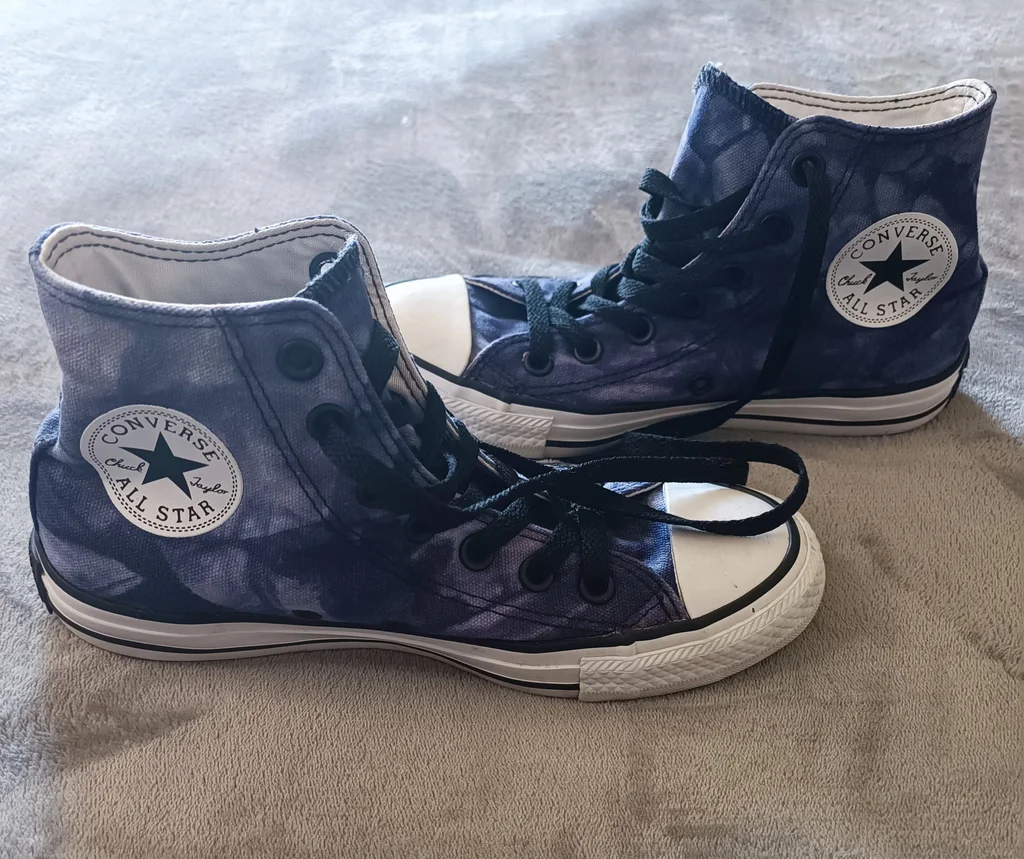 Pair of All Star Chuck Taylor converse size 37 very good condition mauve color – photo 6